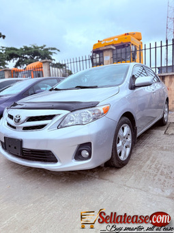 Tokunbo 2012 Toyota Corolla full option for sale in Nigeria