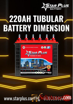 220ah Tubular Battery Dimension – Reliable Energy for Homes & Offices