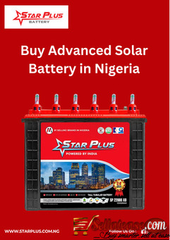 Buy Advanced Solar Battery in Nigeria