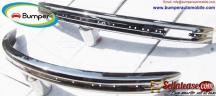 Volkswagen Beetle bumpers 1975 and onwards Stainless steel Polished