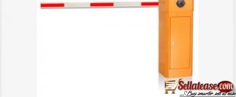 3m Yellow Automatic Boom Barrier Car Parking Gate Access Control By Hiphen Solutions