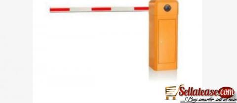 6m Yellow Automatic Boom Barrier Car Parking Access Control By Hiphen Solutions