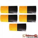 5m Rubber Traffic Speed Breaker Bump Hump with End Caps By Hiphen Solutions Services