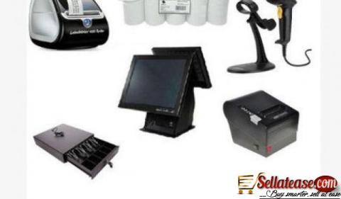 Receipt Printer, Barcode Scanner & Thermal Paper POS Hardware Kit By Hiphen Solutions