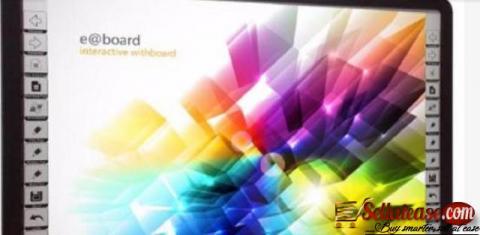 EBoard Interactive Whiteboard - Without Stand and Projector - 82" By Hiphen