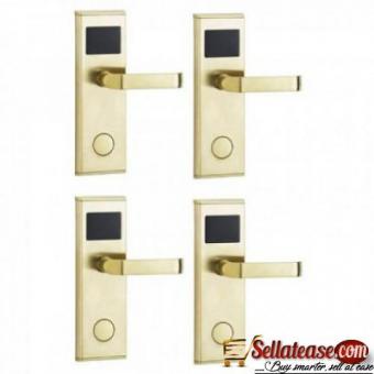 Door Lock With RFID Card Access Control - 304 Stainless - 1 Set by hiphen