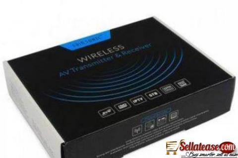 Sonic 2.4G Wireless AV Sender Transmitter & Receiver 150M, Silver BY  HIPHEN