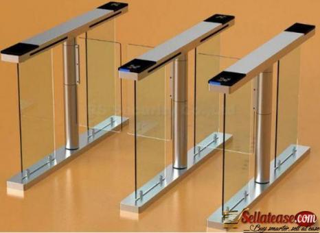 RFID Card Reader Fastlane Security Swing Gate Control System