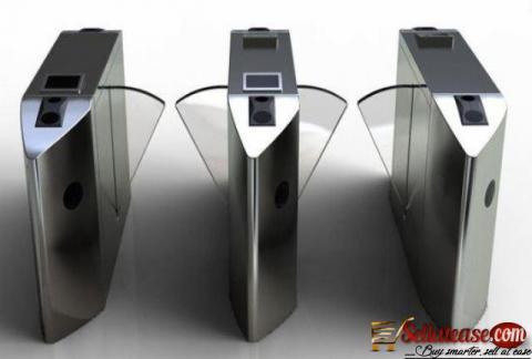 Retractable Flap Barrier Gate Turnstile