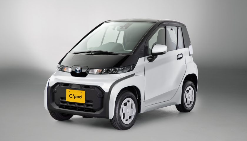 Toyota launches “C+ pod” ultra-compact battery electric vehicle