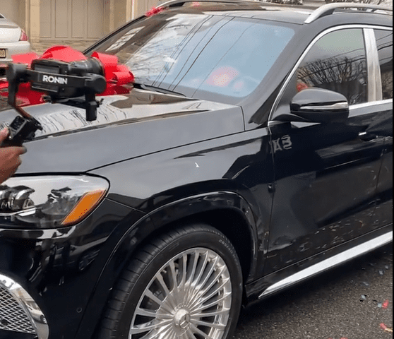 50 Cent gifts his girlfriend a 2021 Mercedes-Maybach GLS 600 as a Christmas present