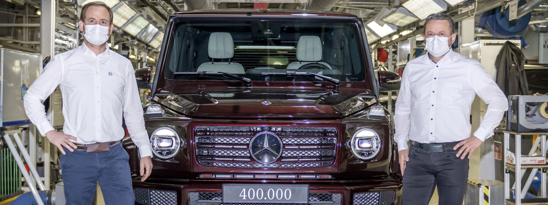Mercedes Benz produces the 400,000th G-Wagen