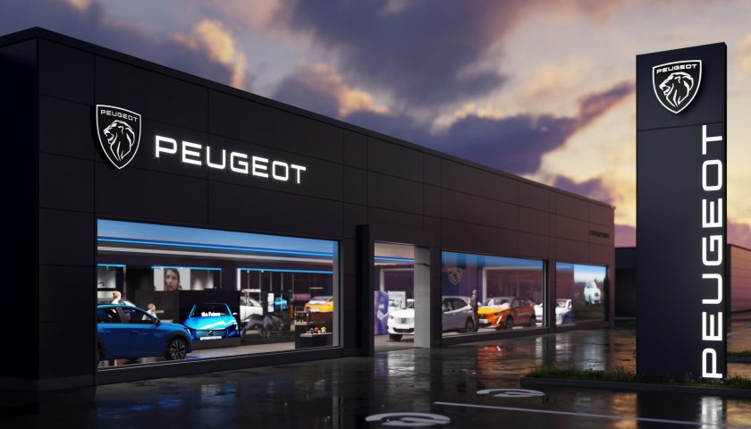 PEUGEOT unveils its new logo