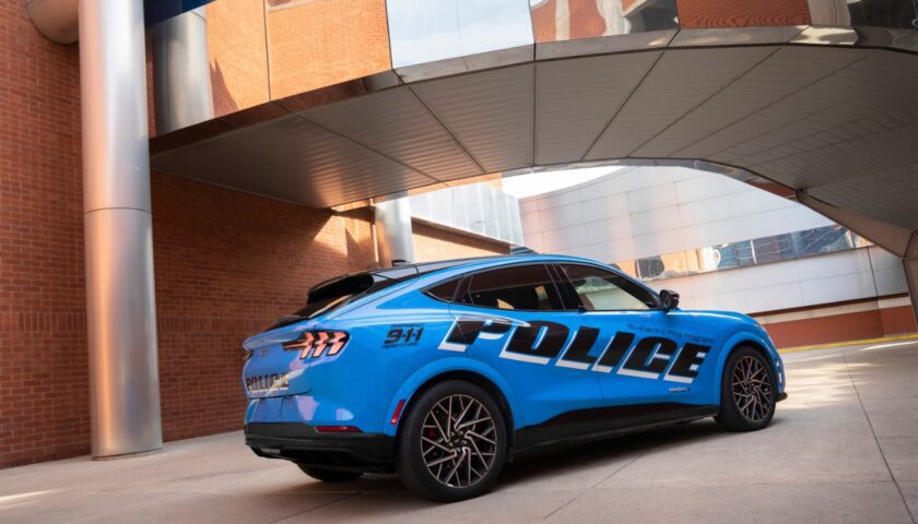 Check out Ford's all-electric police pilot vehicle