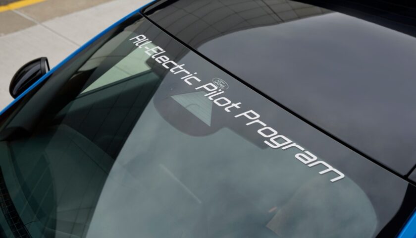 Check out Ford's all-electric police pilot vehicle