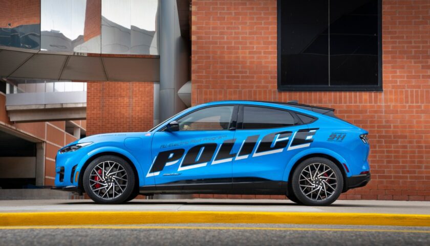 Check out Ford's all-electric police pilot vehicle