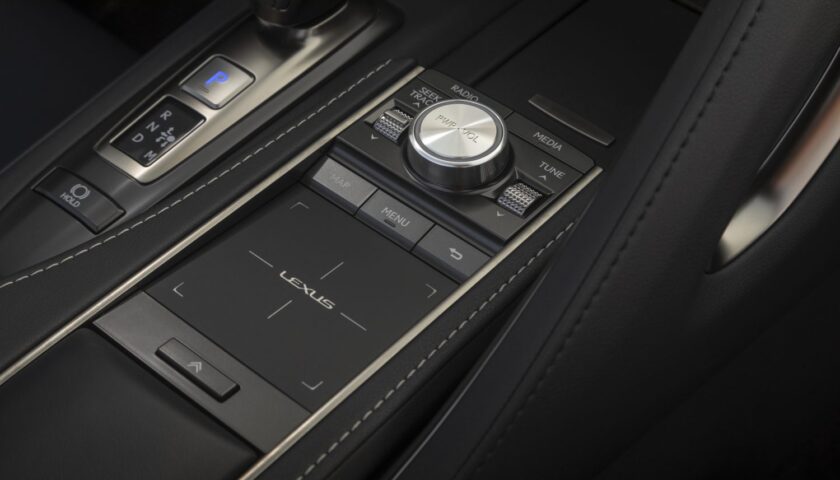 The connectivity of 2022 Lexus LC 500 Convertible in Nigeria