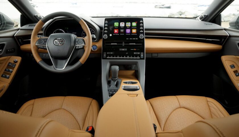 the cock pit of 2022 Toyota Avalon in Nigeria