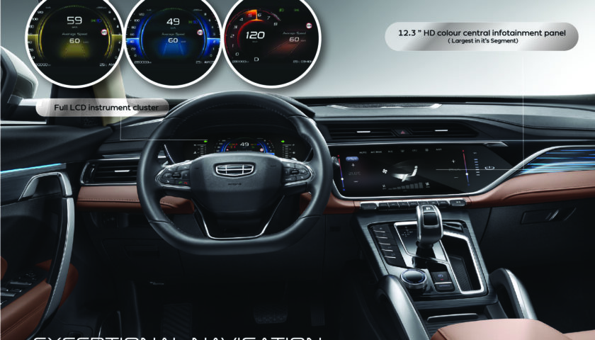 Specifications and price of 2023 Geely Azkarra in Nigeria
