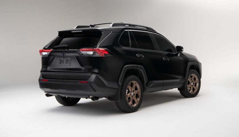 The exterior of the 2023 Toyota RAV4 in Nigeria