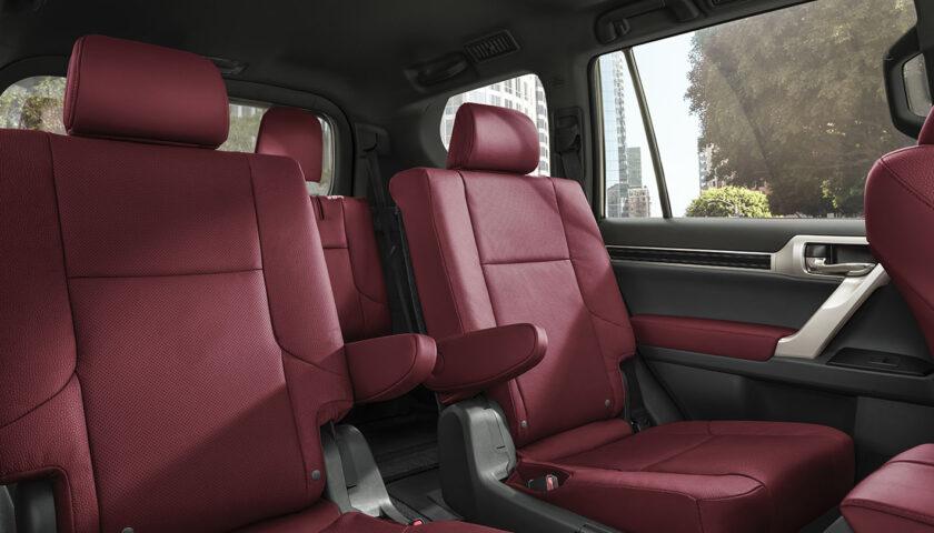 The interior of the 2023 Lexus GX 460 in Nigeria 