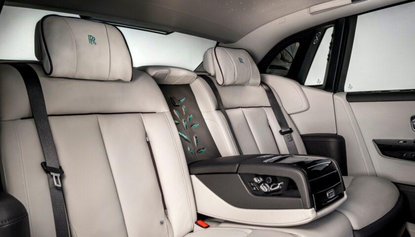 The interior of 2022 Rolls-Royce Phantom in Nigeria 
