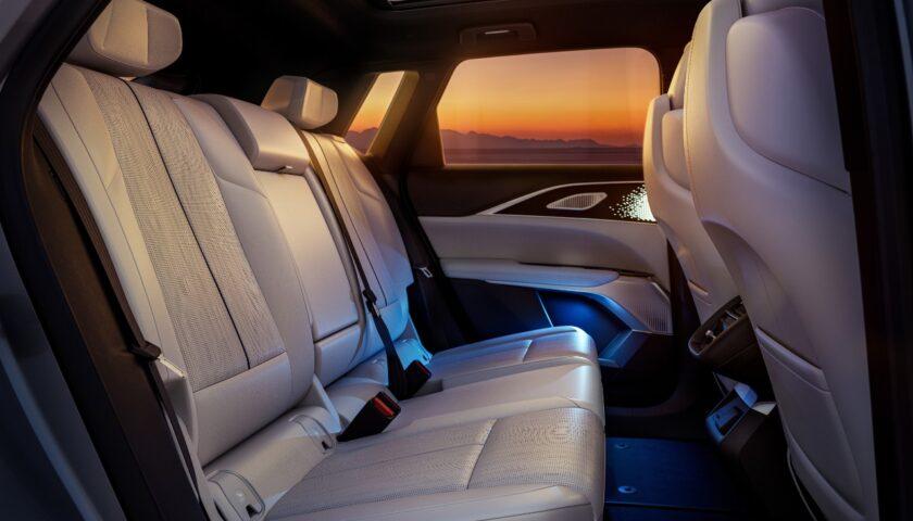 The interior of 2023 Cadillac LYRIQ