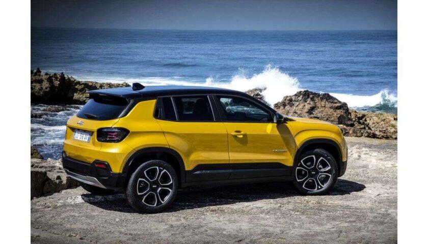 The design of the 2023 Jeep Avenger in Nigeria