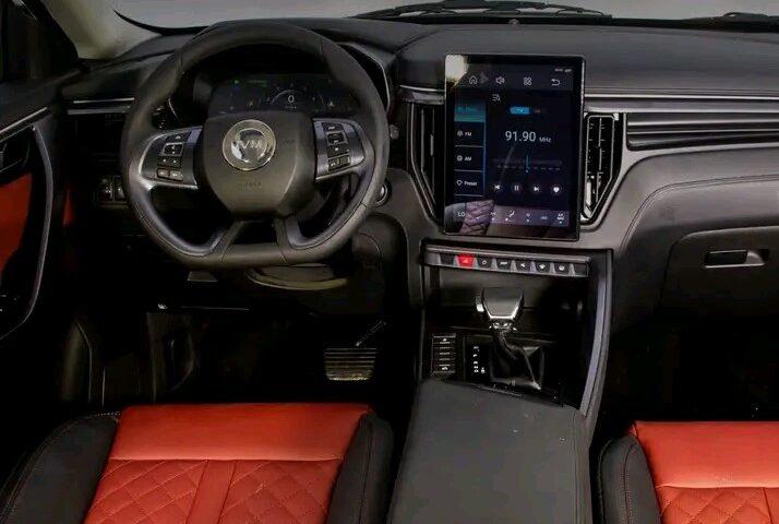 The entertainment system of Innoson IVM G5T SUV in Nigeria