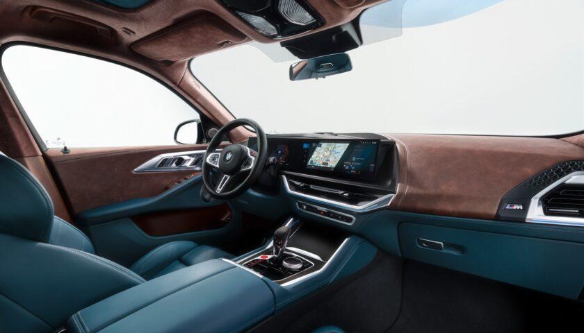 the interior of 2023 BMW XM in Nigeria