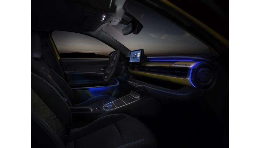 The wheel of the 2023 Jeep Avenger