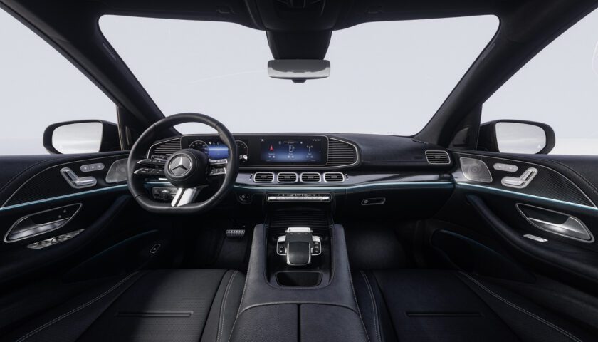the interior of 2024 Mercedes-Benz GLE in Nigeria