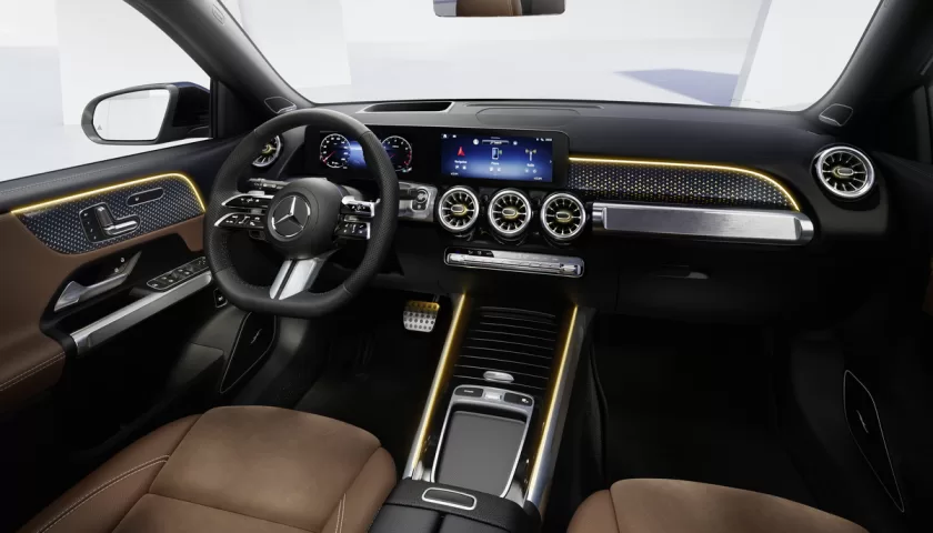 The MBUX of the 2024 Mercedes-Benz GLB 250