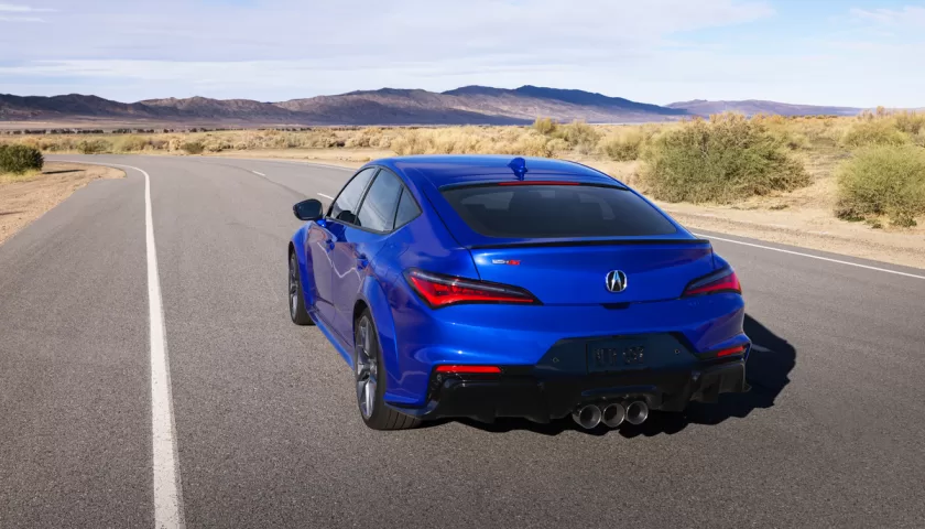 The rear of 2024 Acura Integra Type S