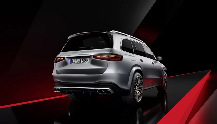 The exterior design of the 2024 Mercedes-AMG GLS 63