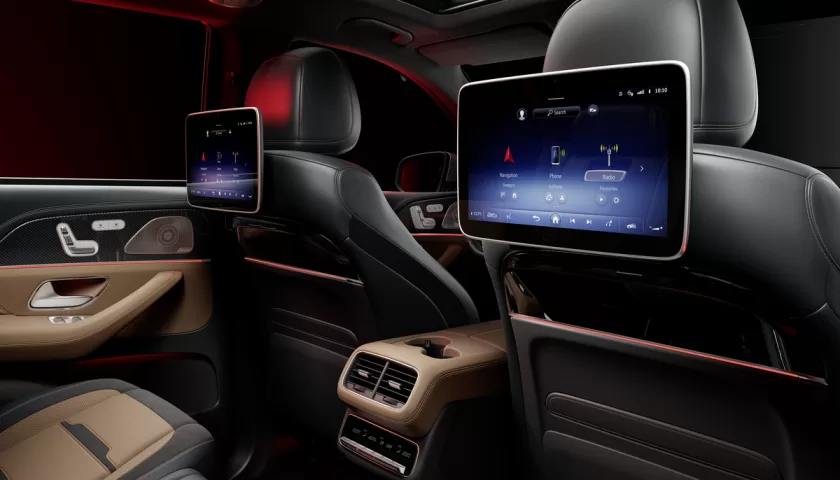 The interior design of the 2024 Mercedes-AMG GLS 63