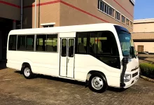 Specs and price of 2023 Toyota Coaster bus in Nigeria