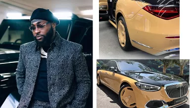 Davido buys a 2023 Mercedes-Maybach S680 Virgil Abloh worth over 400M in Nigeria