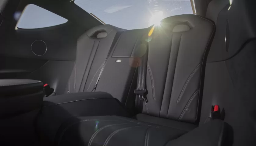 Interior of the 2024 LC 500 and 500h