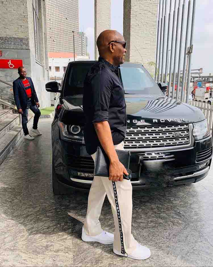 Tony Elumelu’s Range Rover Vogue