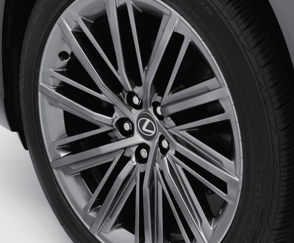 The wheels of 2024 Lexus TX