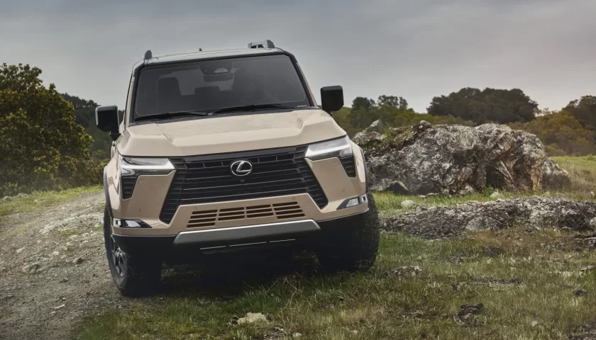 The front of the 2024 Lexus GX in Nigeria