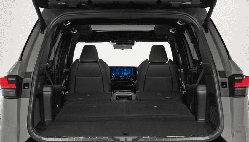The seating configuration of 2024 Lexus TX