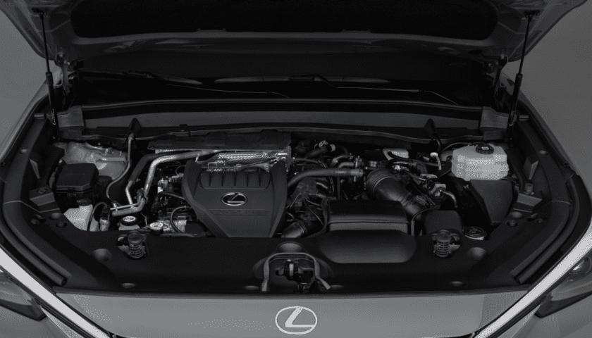 The engine of 2024 Lexus TX in Nigeria