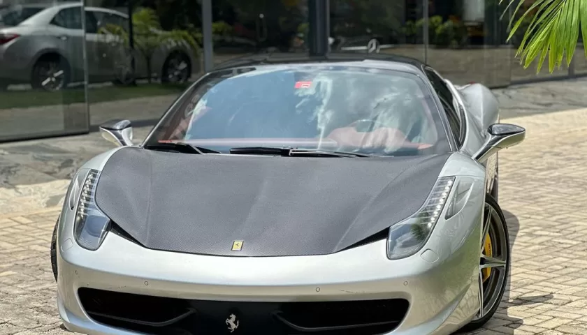 Zinoleesky acquires a Ferrari 458 Italia worth 125 Million Naira