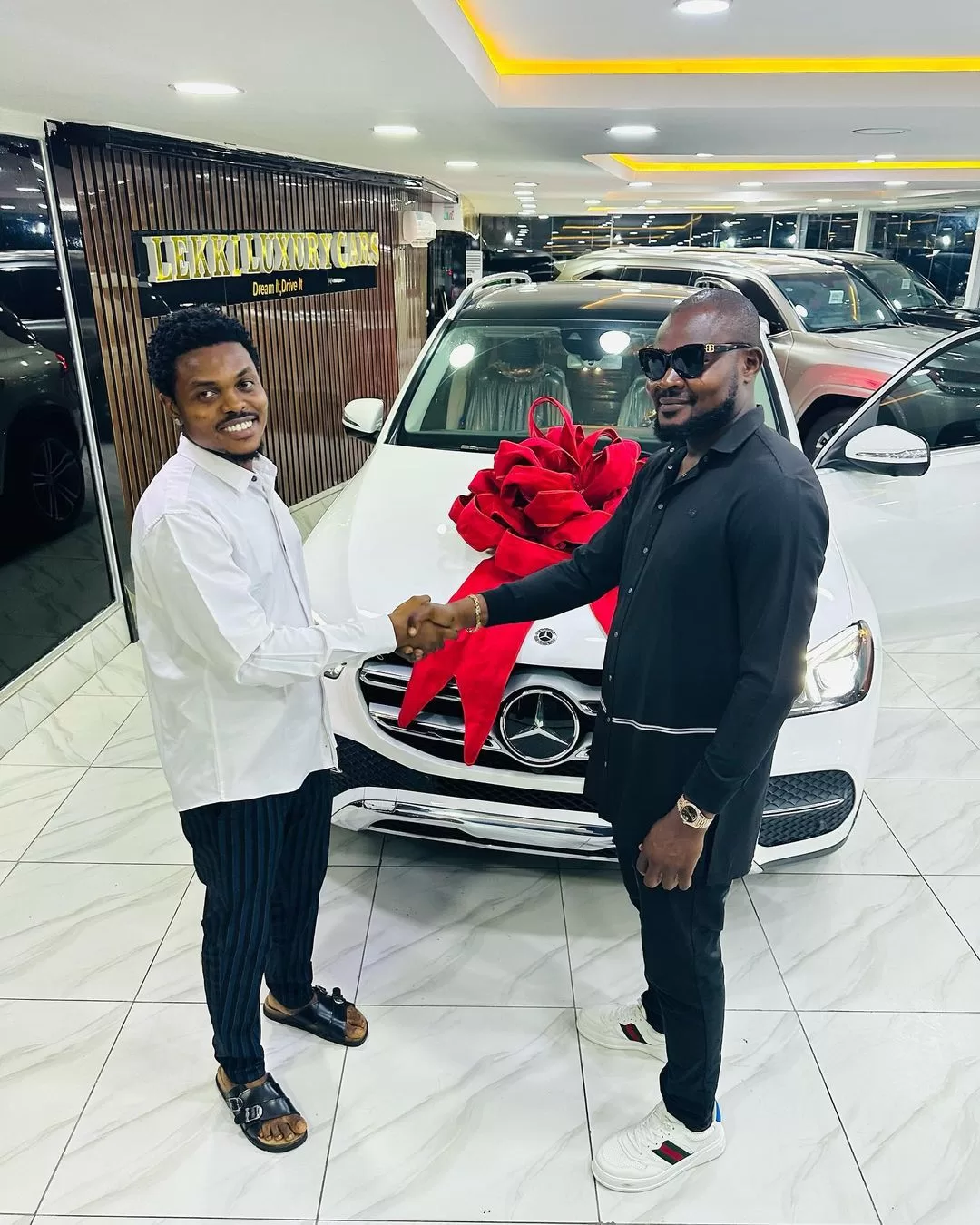 Blord acquires a 2022 Mercedes Benz GLE450 SUV worth over 90 million Naira