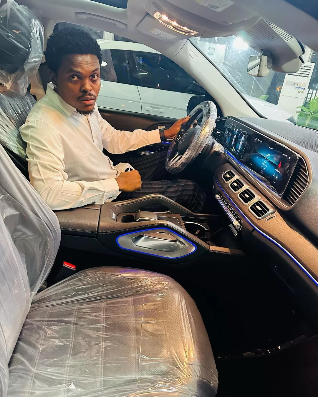 Blord acquires a 2022 Mercedes Benz GLE450 SUV worth over 90 million Naira
