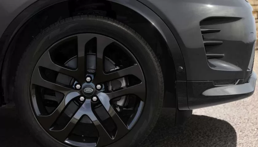 The wheels of the 2024 Discovery Sport in Nigeria