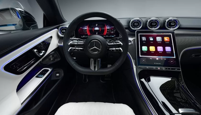 Latest generation Mercedes-Benz User Experience (MBUX) system in the 2024 CLE in Nigeria