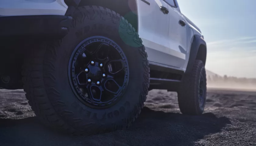 Wheels and tire of the 2024 Chevrolet Colorado ZR2 Bison